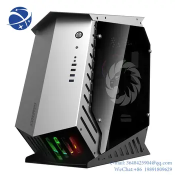 YYHC AUTOBOT Full Tower Gaming ATX Case, Podpora kapalina chladicí systém, hliníkový made vzdálenějších ARGB controller