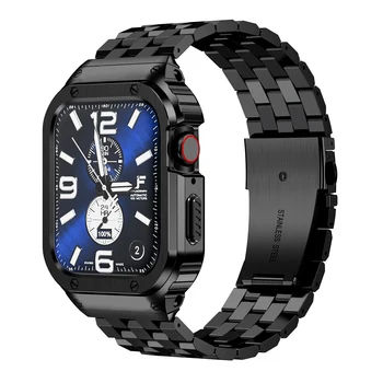 Z nerezové Oceli Popruh Pro Apple Watch Band 49mm 45mm, 44mm (ne hodinky)Kryt Nárazníku, Příslušenství iwatch series 7 ultra 6 SE 8+Pouzdro