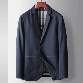 Z615-Suit pánské tenké ležérní opalovací krém, elastické malé oblek jaře a na podzim, jeden na západ bunda tričko letní