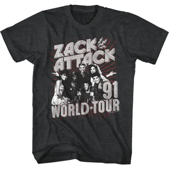 Zack Attack '91 World Tour Saved By The Bell T-Shirt