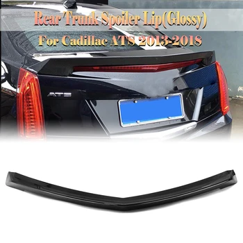 Zadní Víko Zavazadlového prostoru Spoiler Křídlo Pro Cadillac ATS 2013 2014 2015 2016 2017 2018 Sedan Lesk Černá/Uhlíkových Vláken Vzhled Auta Splitter Lip