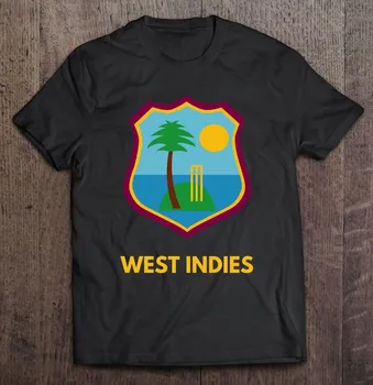 Západní Indie Kriket Ventilátor Zastánce Svetr Tričko T-Košile Pro Ženy, Muži T-Košile Oversize Dámské T-Shirt Topy Košile Pro Muže