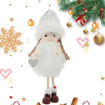 Závěsy Angel Doll Vánoční Vánoční Závěsy Panenka Přívěšek Plyšové Přívěsky Anděl Dekorativní A Roztomilý Anděl, Ozdoby Pro
