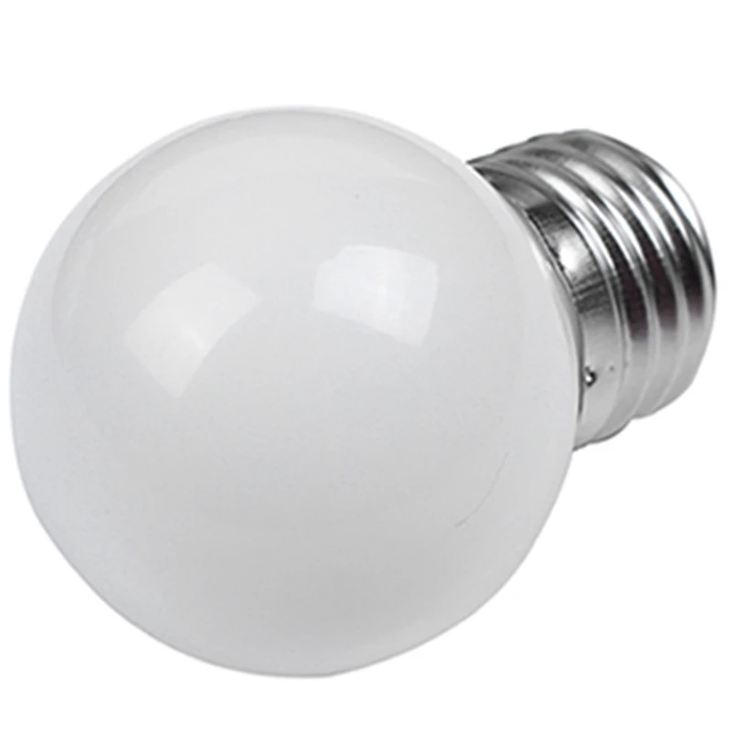 15 Kusů E27 0,5 W AC220V Bílá Žárovka Žárovka Dekorace Lampa